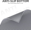 Double-Layer EVA Cat Litter Mat for Litter Box, Honeycomb Design Traps Scattered Sand, Waterproof & Non-Slip Floor Protector, Easy to Clean & Reuse (Grey)