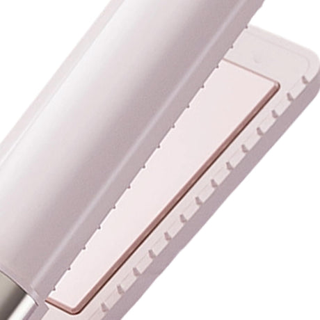 Wireless Mini Hair Straightener with Digital Display – Portable Ceramic Flat Iron for Travel, Quick Heat-up & 4-Temperature Settings (Pink)