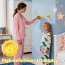 Giraffe Ultrasonic Height Tracker for Kids – Fun Wall-Mounted Growth Measuring Device for Home, Daycare & Pediatric Clinic (Yellow)