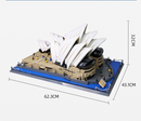 Sydney Opera House Mini Building Blocks Model – Iconic Architectural Masterpiece for Home Display, Gifts & Creative Play (White) | Other Architectural Models Available In-Store