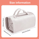 4-in-1 Expandable Makeup Bag with Removable Pockets – Waterproof Travel Cosmetic Organizer for Women, Large Capacity Vanity Case with Hanging Design (Pink)
