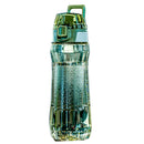 Portable Sport Water Bottle with Handle – Large Capacity Fitness Water Bottle for Gym, Hiking, Cycling, Outdoor Use – BPA-Free & Leak-Proof (Green,1000ml)