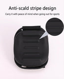 Wrist Water Bottle 7oz Hydration Flask – Hands-Free Leak-Proof Silicone Drink Container for Running, Cycling, Hiking & Fitness Training (Black)