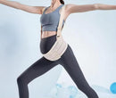 Maternity Belly Support Band for Waist 106-120cm – Adjustable Prenatal Abdominal Brace with Breathable Mesh Fabric and Heart-Shaped Cushion Pad, Lightweight Pregnancy Waist Belt for Daily Comfort (Pink,XXL)