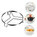 316 Stainless Steel Steam Rack for Cooking – Adjustable Kitchen Pot Stand with Heat-Resistant Design, Multi-Functional Steamer Base for Pots and Dishes (L,18cm)