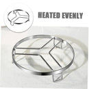 316 Stainless Steel Steam Rack for Cooking – Adjustable Kitchen Pot Stand with Heat-Resistant Design, Multi-Functional Steamer Base for Pots and Dishes (S,15cm)