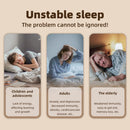White Handheld Sleep Aid Device: Smart Relaxation Tool with Dual Modes & LED Display – Portable Stress Relief for Adults & Seniors