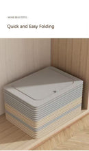 Clothes Storage Bins, 6 Pack Bedding Organizers with Handles, Stackable Metal Frame Closet Organizer, Visable Windows, Clothing Organization for Sweatshirt, Blanket, Long Dresses, (22L ash grey)