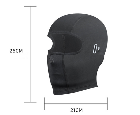 Christmas gift -Premium Cycling UV Protection Head Cover - Full-Face Shield for Sun Safety（grey）