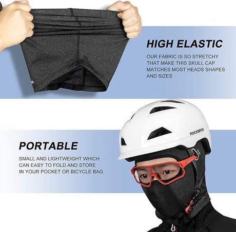 Christmas gift -Premium Cycling UV Protection Head Cover - Full-Face Shield for Sun Safety（grey）