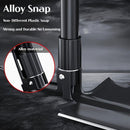 Multifunctional Camping Shovel with Compass for Gardening and Outdoor Adventures-Black