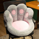 Cat Paw Cushion Chair Cushion Plush Cushion Home Decor Gift For Her Versatile - Gray - Size 45*40*35cm
