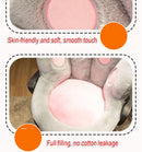 Cat Paw Cushion Chair Cushion Plush Cushion Home Decor Gift For Her Versatile - Gray - Size 55*50*40cm