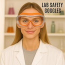 Christmas gifts Anti-Fog Safety Goggles, Outdoor Wind & Dust Protection, Clear Vision Lab & Work Goggles for Aussies(grey)