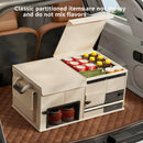 Foldable Car Trunk Organiser, 30L/60L Large Capacity Storage Box for Auto Boot, Multi-functional Cargo Container(30L,white)