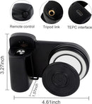 Magnetic Phone Camera Grip with Fill Light & Remote: Stable Shooting Holder for iPhone/Android – Ideal for Vlog, Selfie & Photography