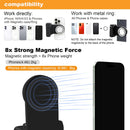 Magnetic Phone Camera Grip with Fill Light & Remote: Stable Shooting Holder for iPhone/Android – Ideal for Vlog, Selfie & Photography