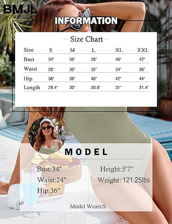 Women's Matcha Green One Piece Swimsuit with White Trim: Adjustable Strap, Ribbed, High Cut for Sports & Beach（XL）