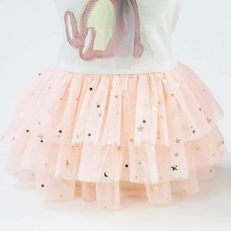 Pet products 2-Pack Small Dog Dress Female Tiny Puppy Clothes Girl Tutu for Dogs Dresses Harness Birthday Apparel（Chest circumference32cm, back length20cm, neck circumference23cm）