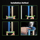 Smart Car Air Freshener with Starry Lights Projector: Automatic Aroma Diffuser, 3 Modes, Rechargeable for Car & Home