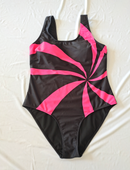 Minimalist Eye-Catching Contemporary Fit Plus-Size One-Piece Swimsuit Size 2XL