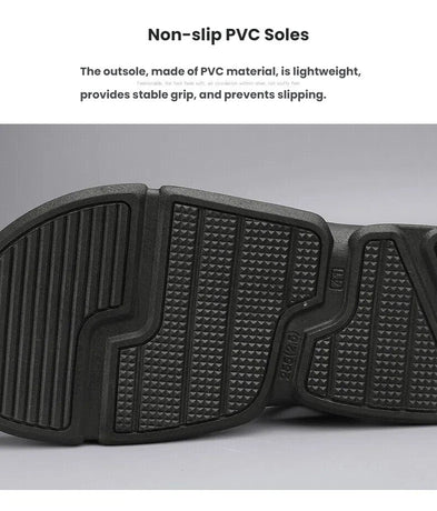 Men's 3-Color Convertible Sandals & Slippers, Outdoor Non-Slip EVA Thick-Sole Beach Shoes for Dual Wear(black)