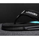 Men's Flip Flops: 4 Colors, EVA-PVC Blend, Comfort & Style for Summer Beach & Daily Wear(Black-gray)