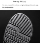 Men's Flip Flops: 4 Colors, EVA-PVC Blend, Comfort & Style for Summer Beach & Daily Wear(Blue)