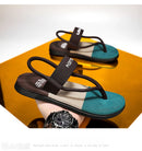 Men's Outdoor Non-Slip Sandals, 4-Color EVA Lightweight Thick-Sole Beach Slippers for Casual & Sports(brown)