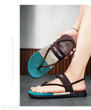 Men's Outdoor Non-Slip Sandals, 4-Color EVA Lightweight Thick-Sole Beach Slippers for Casual & Sports(brown)