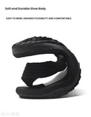 Men's Outdoor Non-Slip Flip Flops, 6 Colors EVA Lightweight Thick-Sole Beach Sandals for Casual & Sports(gray)