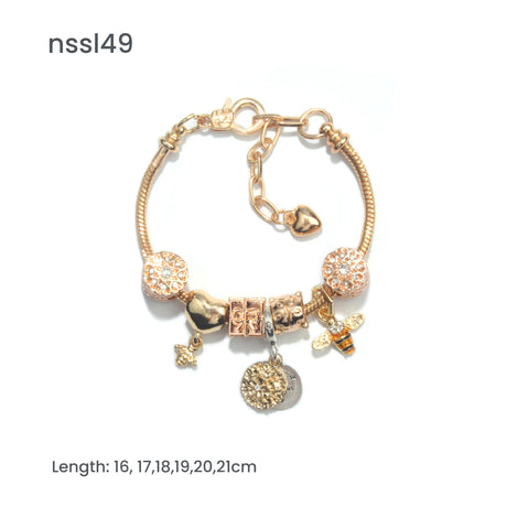 Charm Bracelets Mix & Match Offer - 10 Styles with Cartoon, Vintage Elements, Buy 2 for Better Price(double)