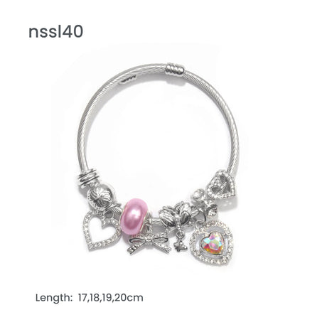 Charm Bracelets Mix & Match Offer - 10 Styles with Cartoon, Vintage Elements, Buy 3 for Better Price(triple)