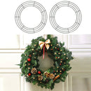 Metal Wreath Round Iron Ring For Christmas