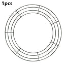 Metal Wreath Round Iron Ring For Christmas