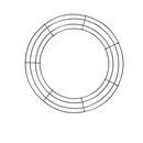 Metal Wreath Round Iron Ring For Christmas