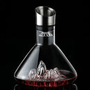 1500ML Iceberg Crystal Decanter Handmade Lead-Free Glass Wine