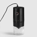 Portable USB C Rechargeable Coffee Grinder  Mill Black