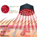 Hair Growth Cap LED Treatment Helmet Black