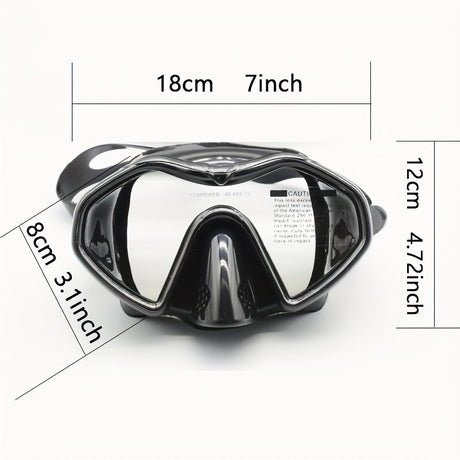 Adult Anti-Fog Snorkel Set with Dry Tube