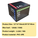 Fitness Jump Box PVC Foam Training