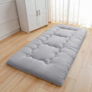 Foldable Tatami Floor Futon Mattress Pad Grey