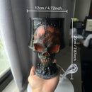 Lava Skull Lamp USB Halloween Night Light