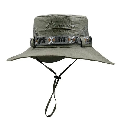 Mens Summer Bucket Hat UV Protection Wide Brim