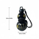 2pcs 800ml Gourd Water Bottle Black
