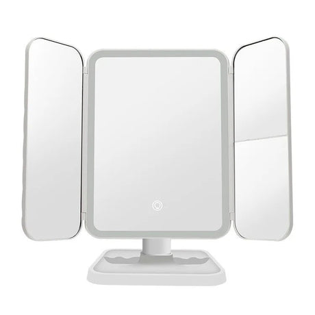 Trifold LED Makeup Mirror Beauty Lights