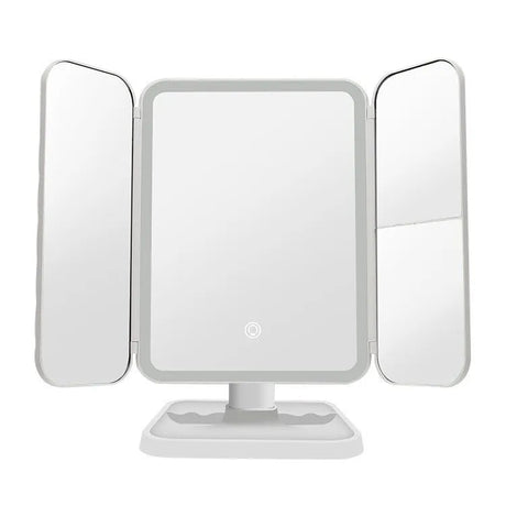 Trifold LED Makeup Mirror Beauty Lights
