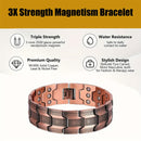 3X Strong Copper Magnetic Bracelet for Men