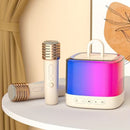 Mini Karaoke Machine with Wireless Microphones