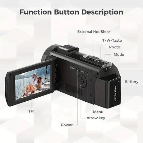 1080P 24MP Digital Camera with 3.0